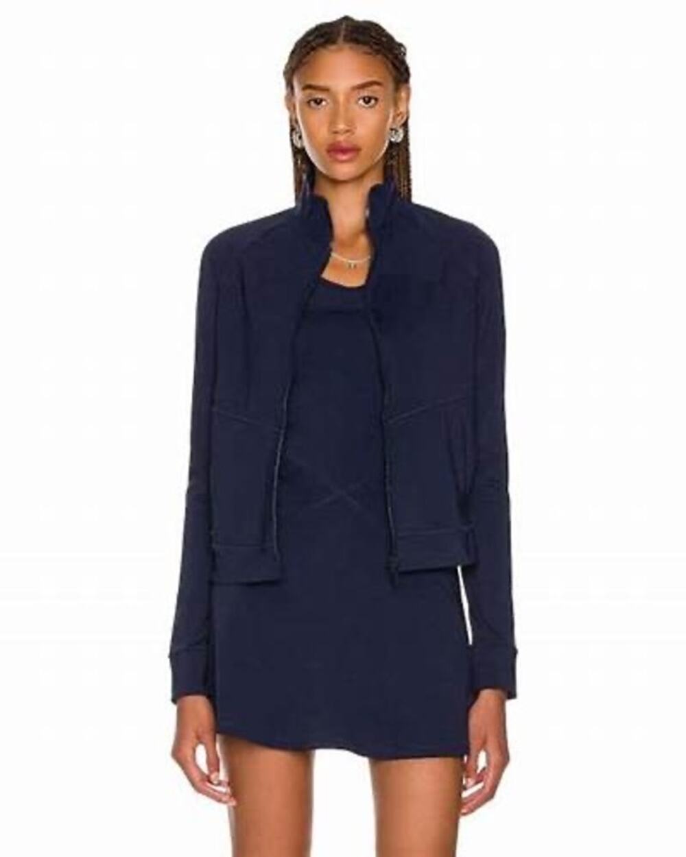 ALALA Ace Navy Blue Tennis Athletic Jacket Plus Size 1X New